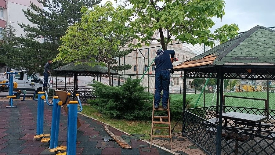 Pursaklar Belediyesinden bakım ve onarım çalışması
