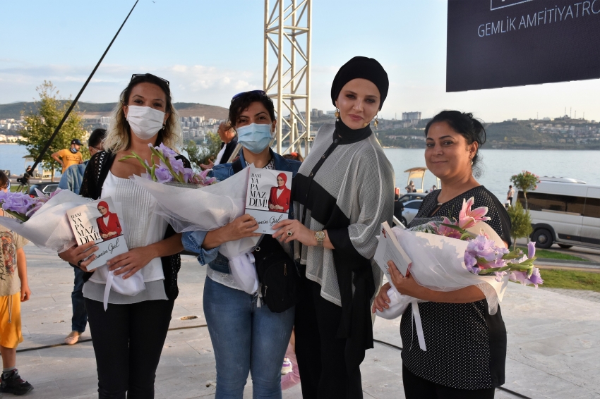 Gemlik'te zeytinli tatlar yarıştı