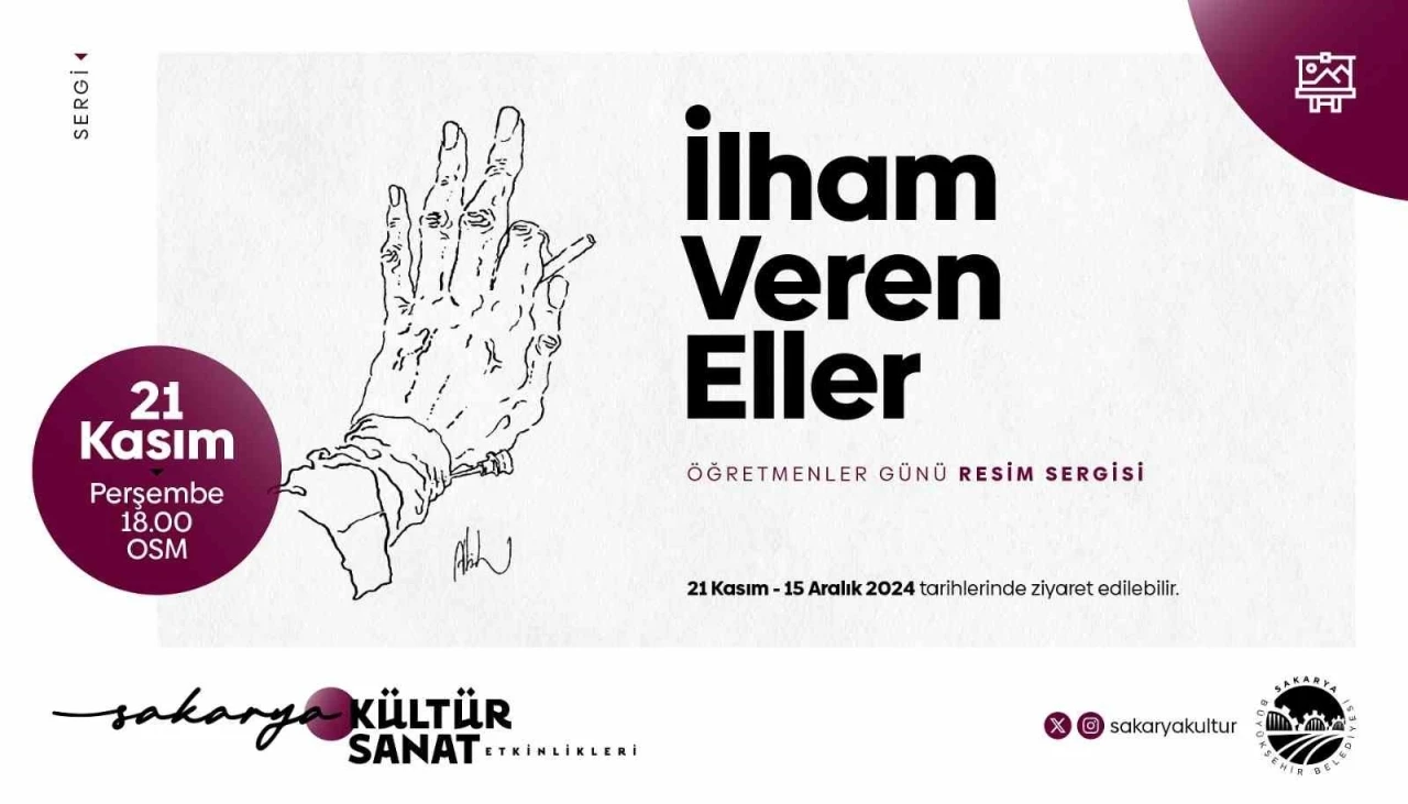 "İlham Veren Eller" resim sergisi OSM’de kapılarını açıyor
