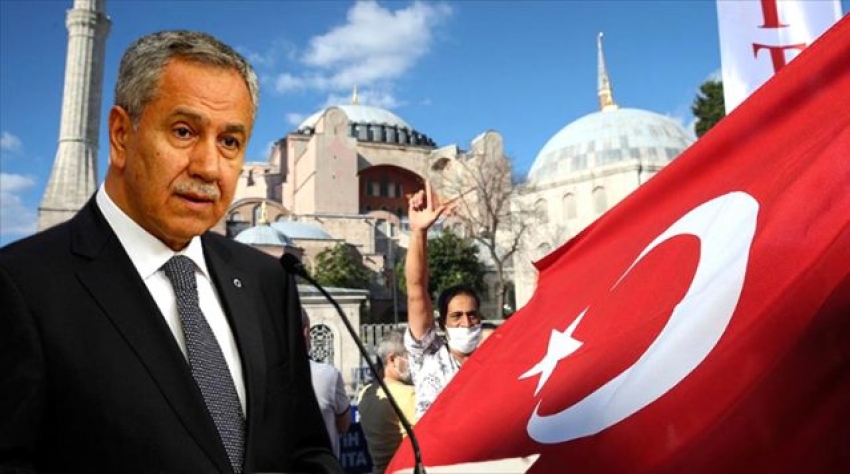 Bülent Arınç'tan Ayasofya'nın camiye dönüştürülmesine ilişkin yorum