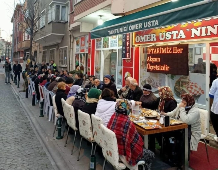 Ramazanda vatandaşlara ücretsiz iftar
