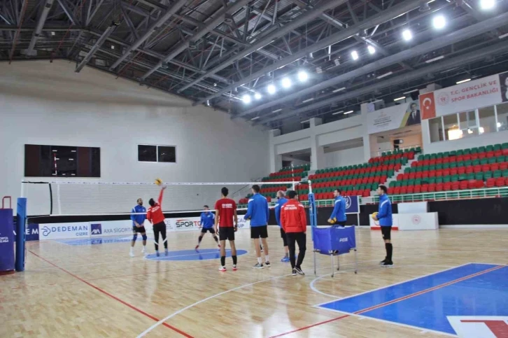 Rams Global Cizre Belediyespor voleybol takımı, Develi Belediyespor maçına hazır
