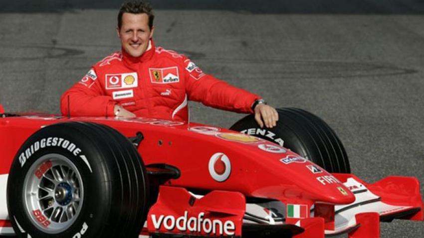 Michael Schumacher 45 kiloya düştü