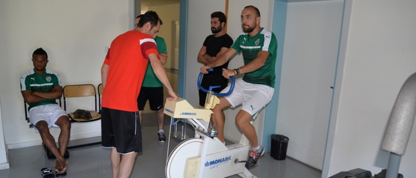 Bursaspor, Uludağ Üniversitesi’nde kuvvet testinden geçti