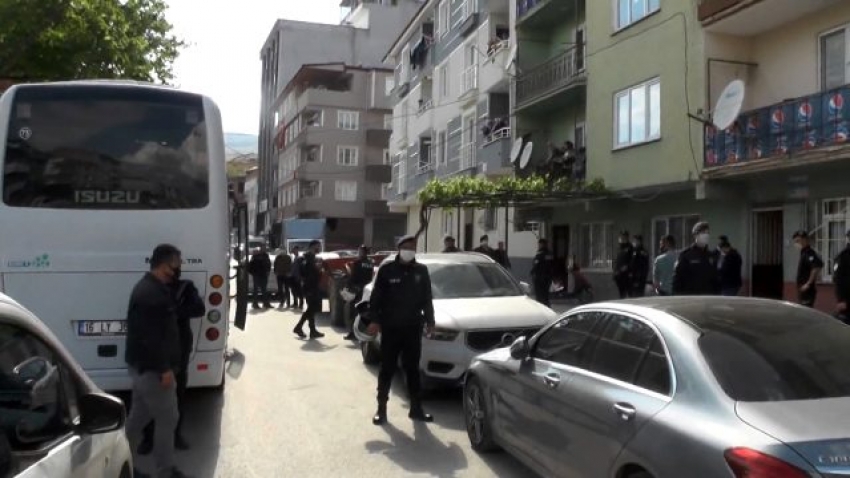 Bursalılar'dan polise destek!