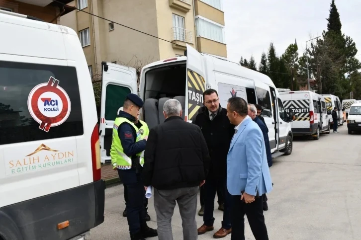 Safranbolu’da okul servisleri denetlendi
