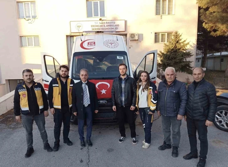 Sağlık Müdürlüğüne ambulans
