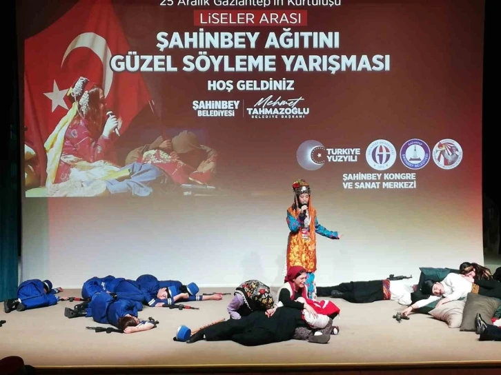 Şahinbey’li gençler Şahinbey’i ağıtla anlattı
