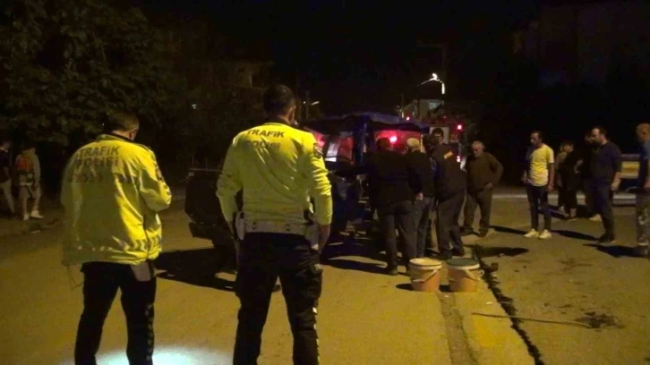 Sakarya’da kontrolden çıkan patpat devrildi: 5’i çocuk 8 yaralı
