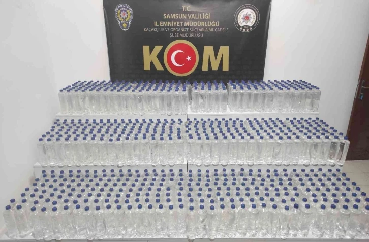 1280 litre etil alkol ele geçirildi