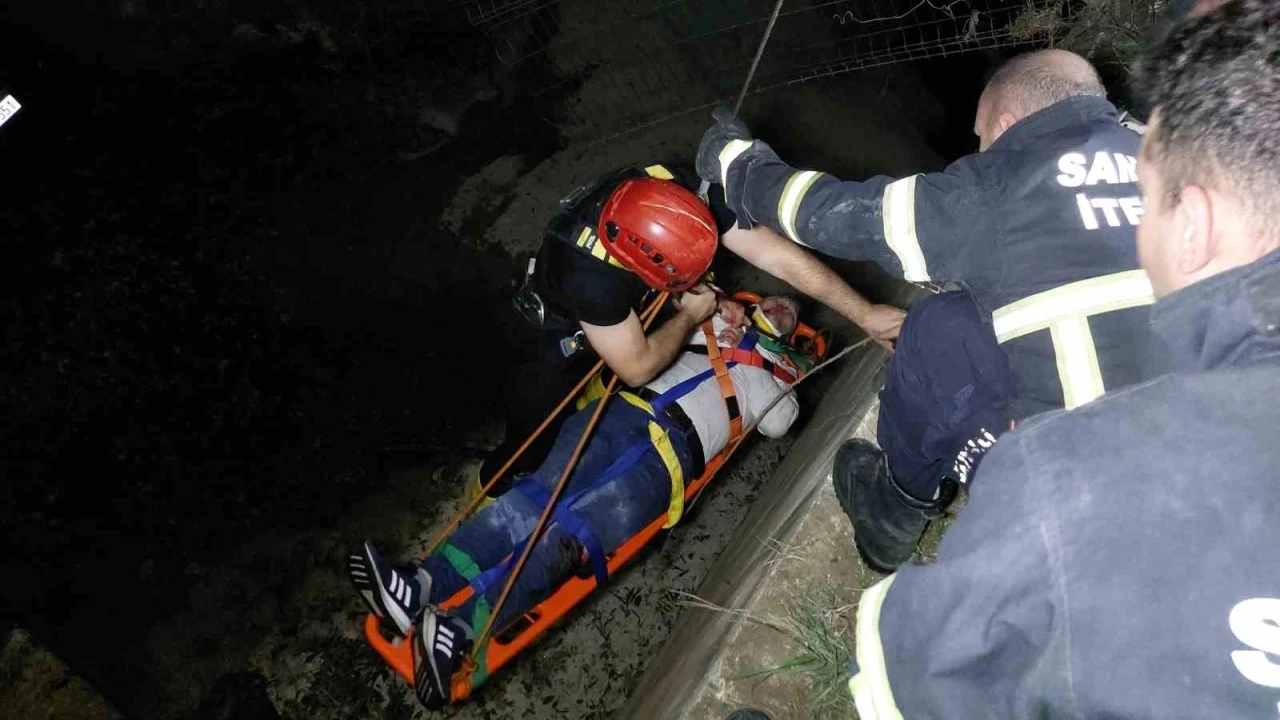 Samsun’da dereye uçan otomobilde can pazarı: 1 ölü, 1 yaralı
