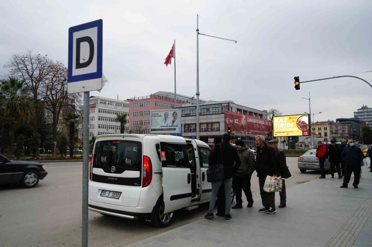 Samsun’da dolmuşların zam talebi
