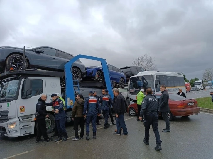 Samsun’da jandarma bölgesinde ocak ayı kaza bilançosu: 51 yaralı
