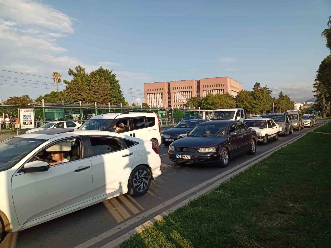 Samsun’da trafiğe kayıtlı taşıt sayısı 1 yılda 41 bin 310 arttı
