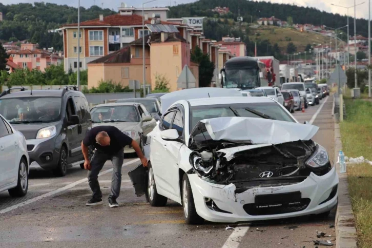 Samsun’da trafik kazası: 3 yaralı
