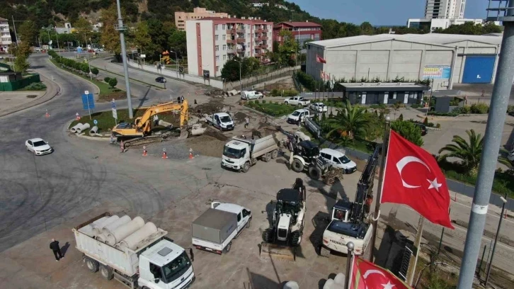 Samsun’da üç noktada altyapıya neşter
