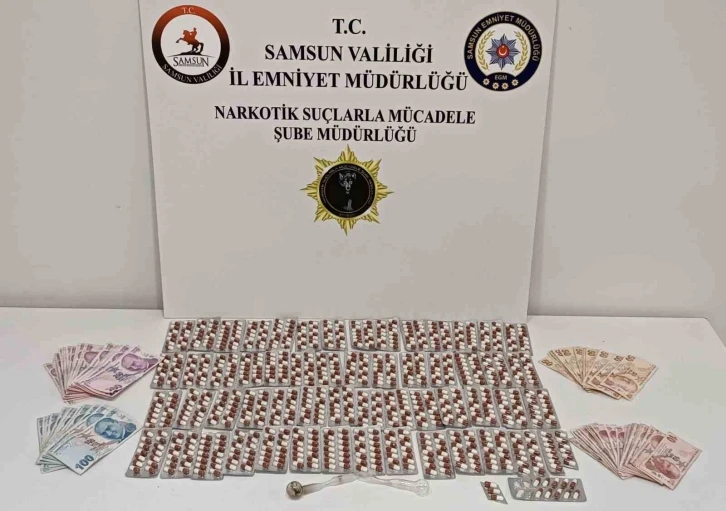 Samsun’da uyuşturucu operasyonu
