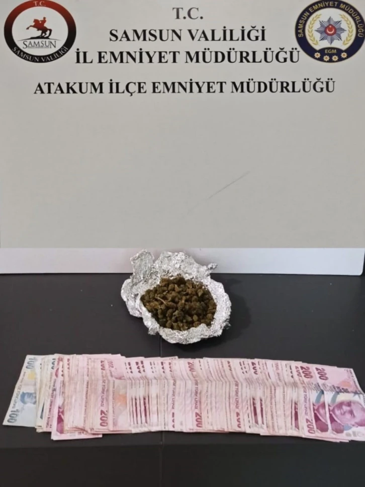 Samsun polisinden uyuşturucu satıcılarına suçüstü
