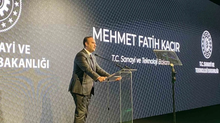 Sanayi ve Teknoloji Bakanı Mehmet Kacır: "Teknoloji trendlerini belirleyen bir Türkiye için çalışacağız"
