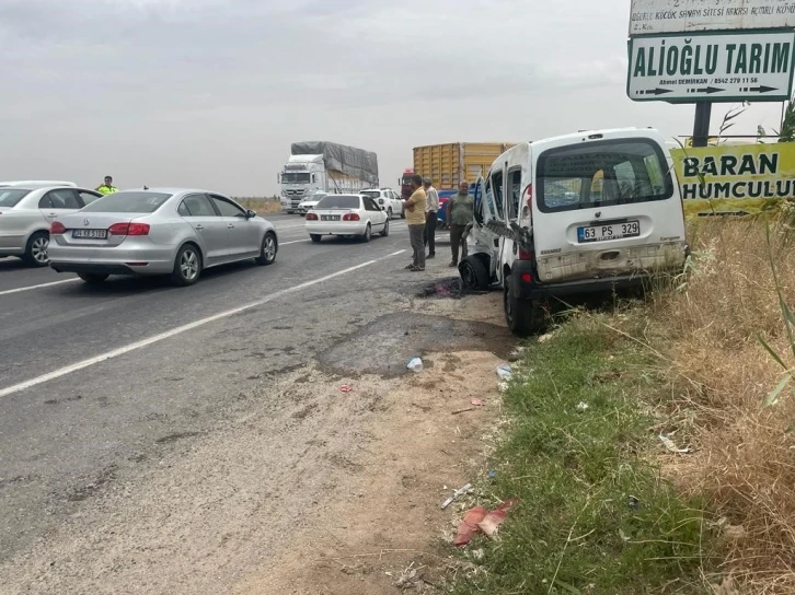 Şanlıurfa’da trafik kazası: 5 yaralı
