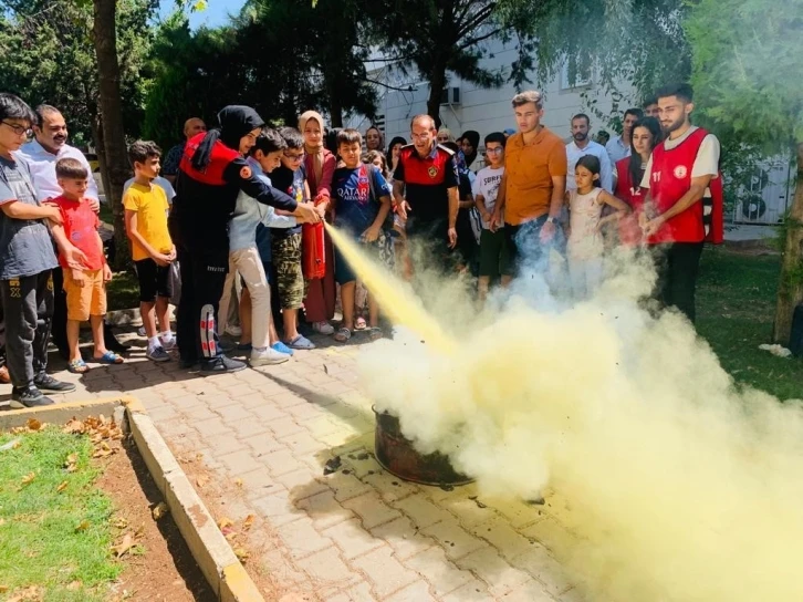 Şanlıurfa’da yangın tatbikatı
