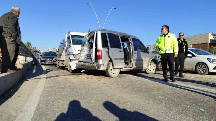 Şanlıurfa’da zincirleme trafik kazası: 7 yaralı
