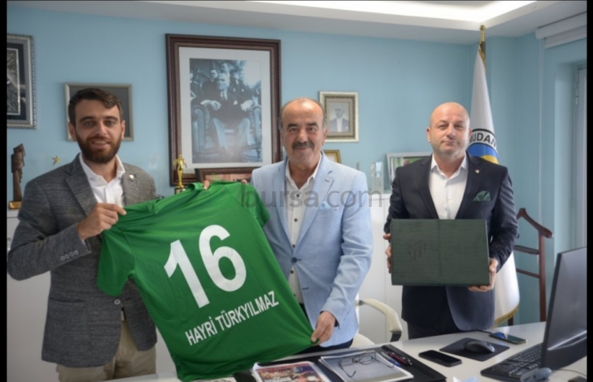 Bursaspor'dan Türkyılmaz'a Ziyaret 