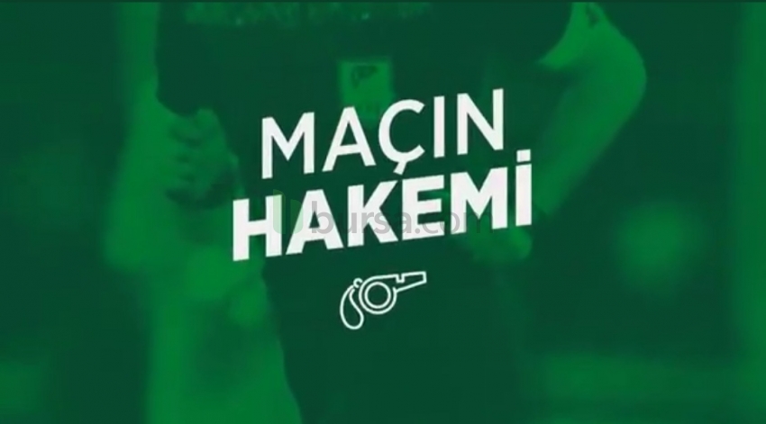 Bursaspor-Boluspor maçı hakemi açıklandı 