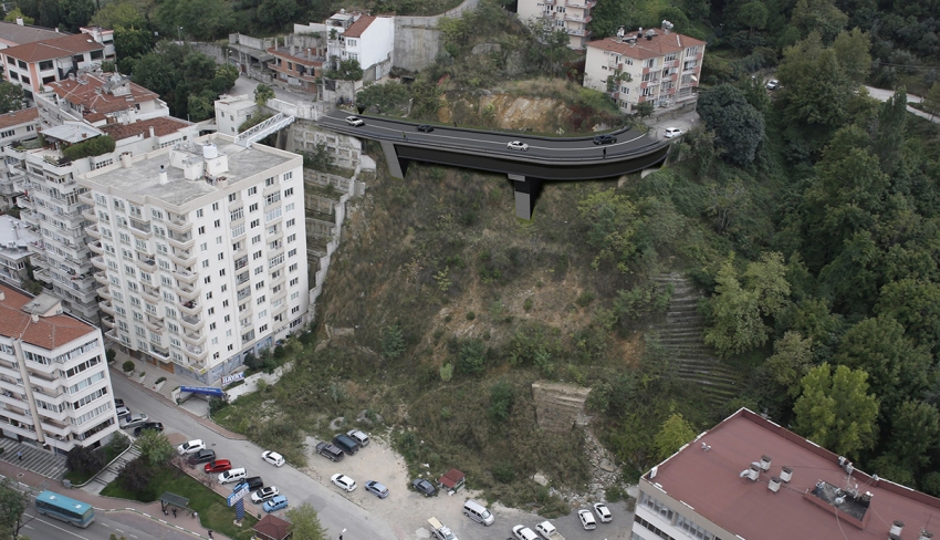 Bursa’da trafiğe viyadüklü çözüm