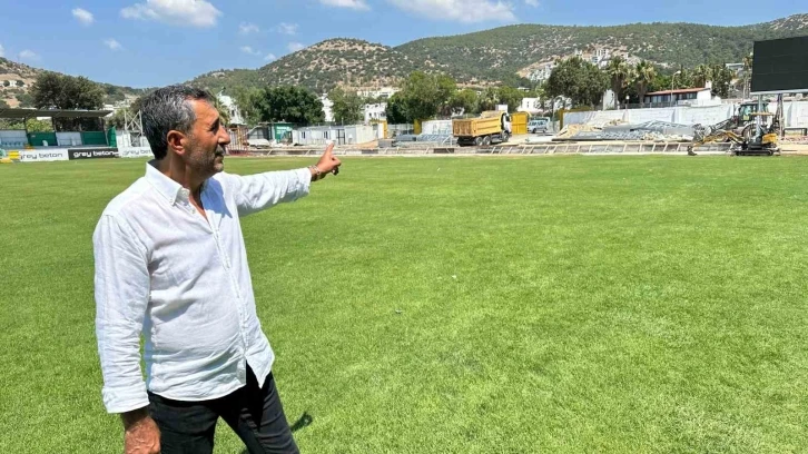 Selahattin Polat: "Stadımızın yüzde 75’i bitmiş durumda"
