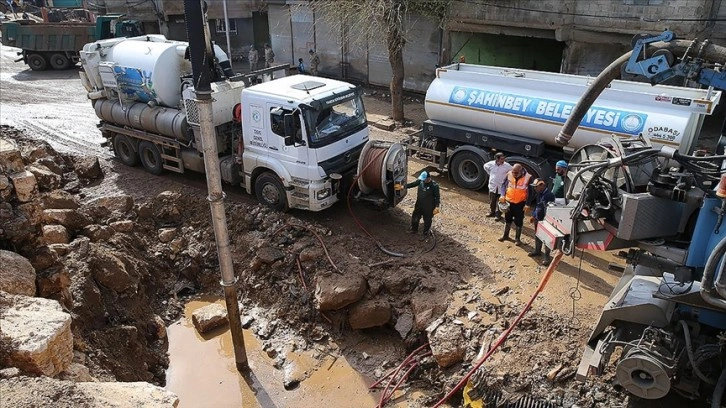 Selden etkilenen Şanlıurfa'da şebeke suyu yeniden içilebilecek