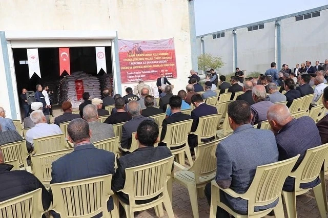 Siirt’te çiftçilere mercimek tohumu desteği
