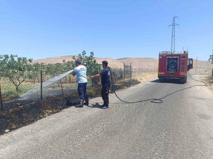 Siirt’te farklı noktalarda meydana gelen yangınlar büyümeden söndürüldü
