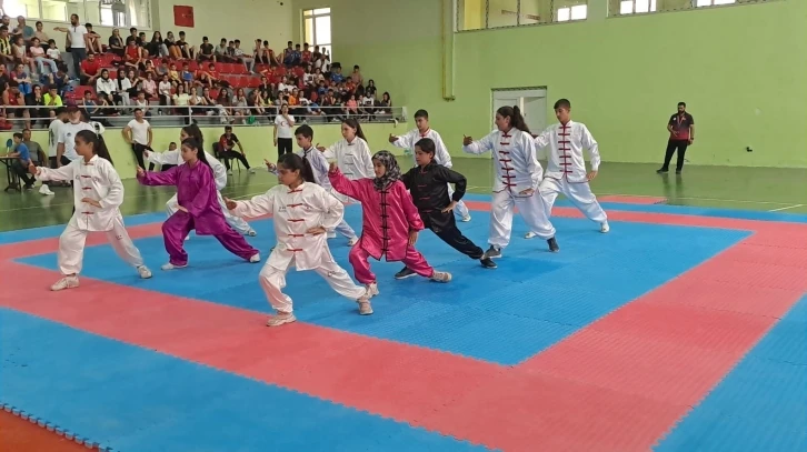 Siirt’te Wushu Kung Fu geleneksel Türkiye şampiyonası sona erdi
