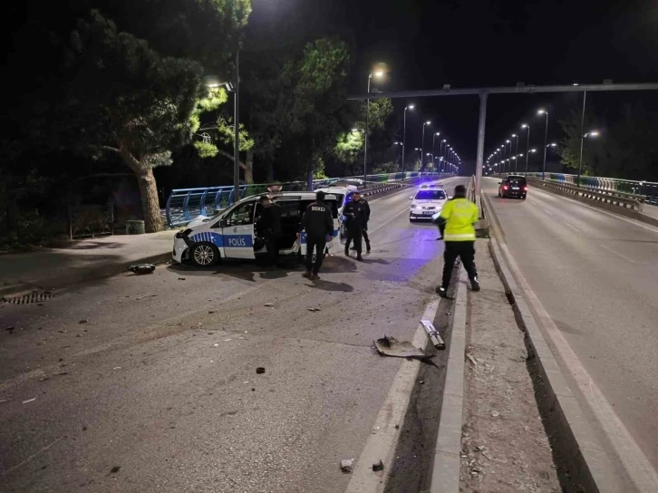 Silahlı yaralama olayından kaçarken 2 polisi yaraladı