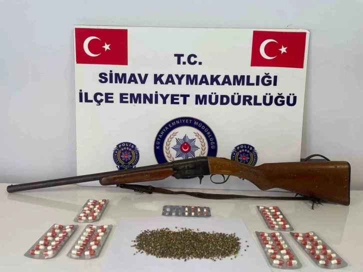 Simav’da uyuşturucu operasyonu
