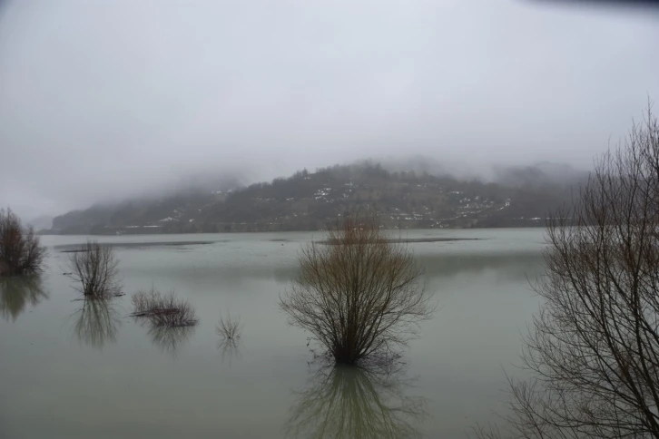 Sinop Erfelek Barajı suyu doldu taştı
