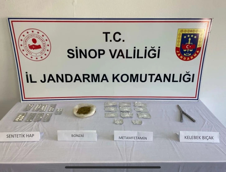 Sinop’ta jandarmadan şok uygulama: 5 gözaltı
