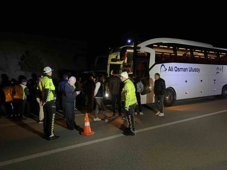 Sinop’ta yolcu otobüsü kazasında 16 yaralı