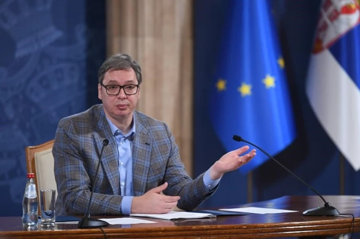 Sırbistan Cumhurbaşkanı Vucic: “Tutuklanan Sırplar serbest kalmadığı sürece diyalog manasız”
