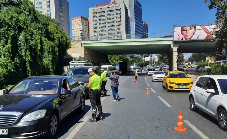 Şişli’de dron destekli trafik denetimi: Kırmızı ışıkta geçenlere ceza yağdı
