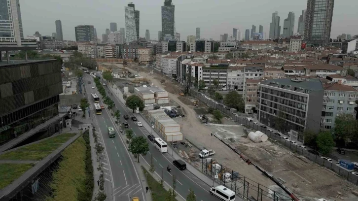 Şişli’de rezerv yapı alanındaki inşaat alanı mühürlendi
