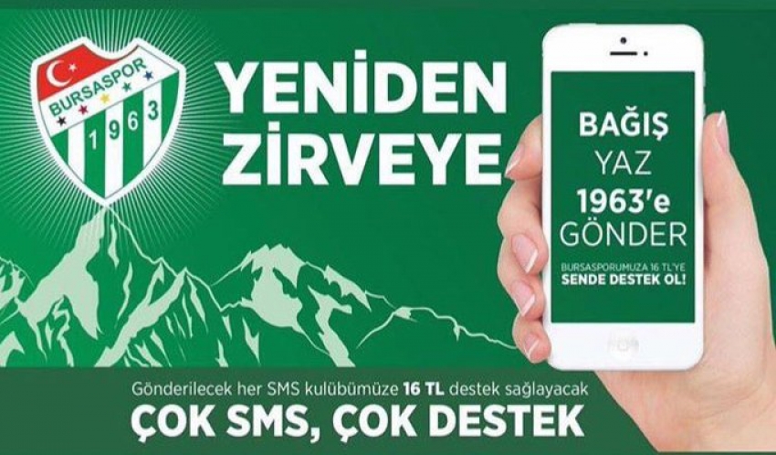 Haydi Bursaspor'a destek olmaya...