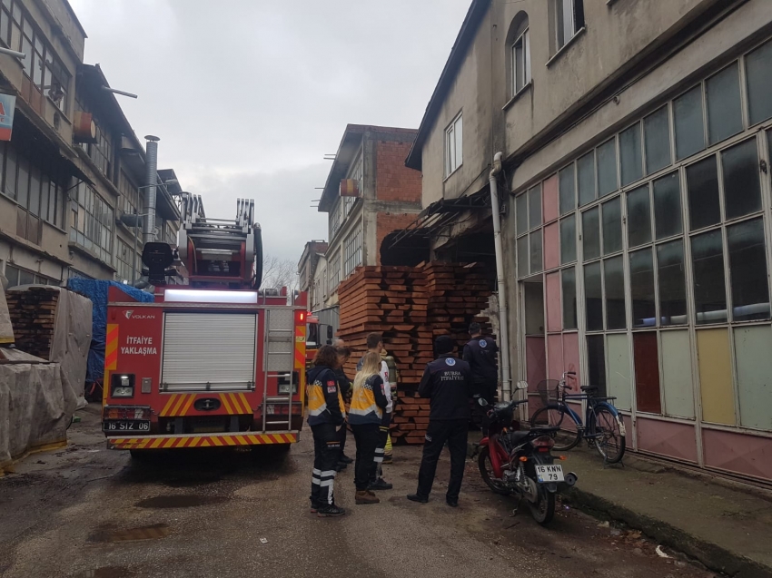 Bursa'da sobaya dökülen tiner işçiyi yaraladı