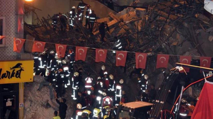 Malatya'da çöken bina ile ilgili 3 tutuklama