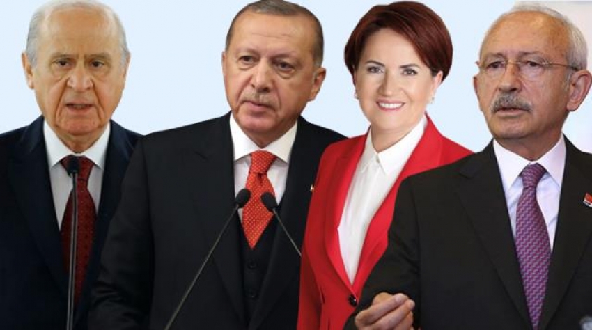 Son seçim anketinde barajı yalnızca üç parti geçebildi