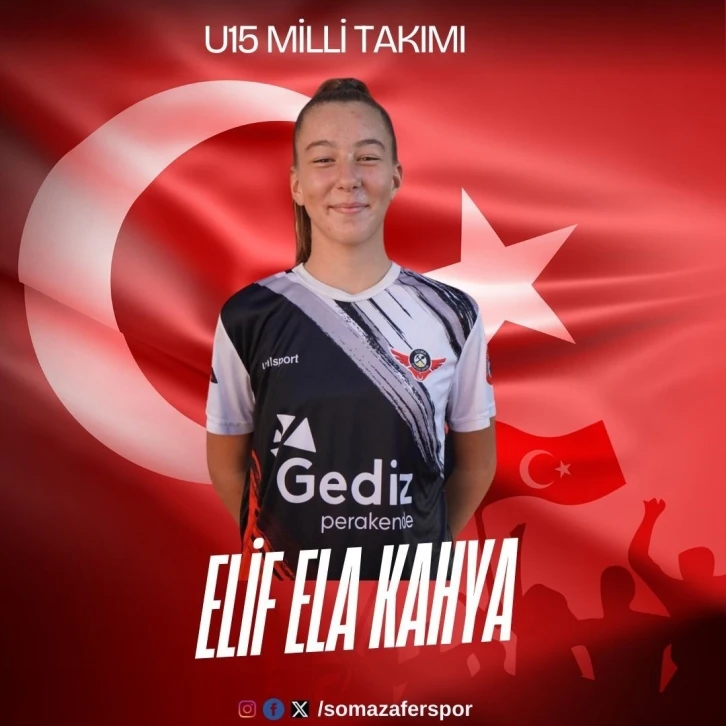 Soma Zafer Spor Kulübünün 5 kız futbolcusu milli takıma davet edildi
