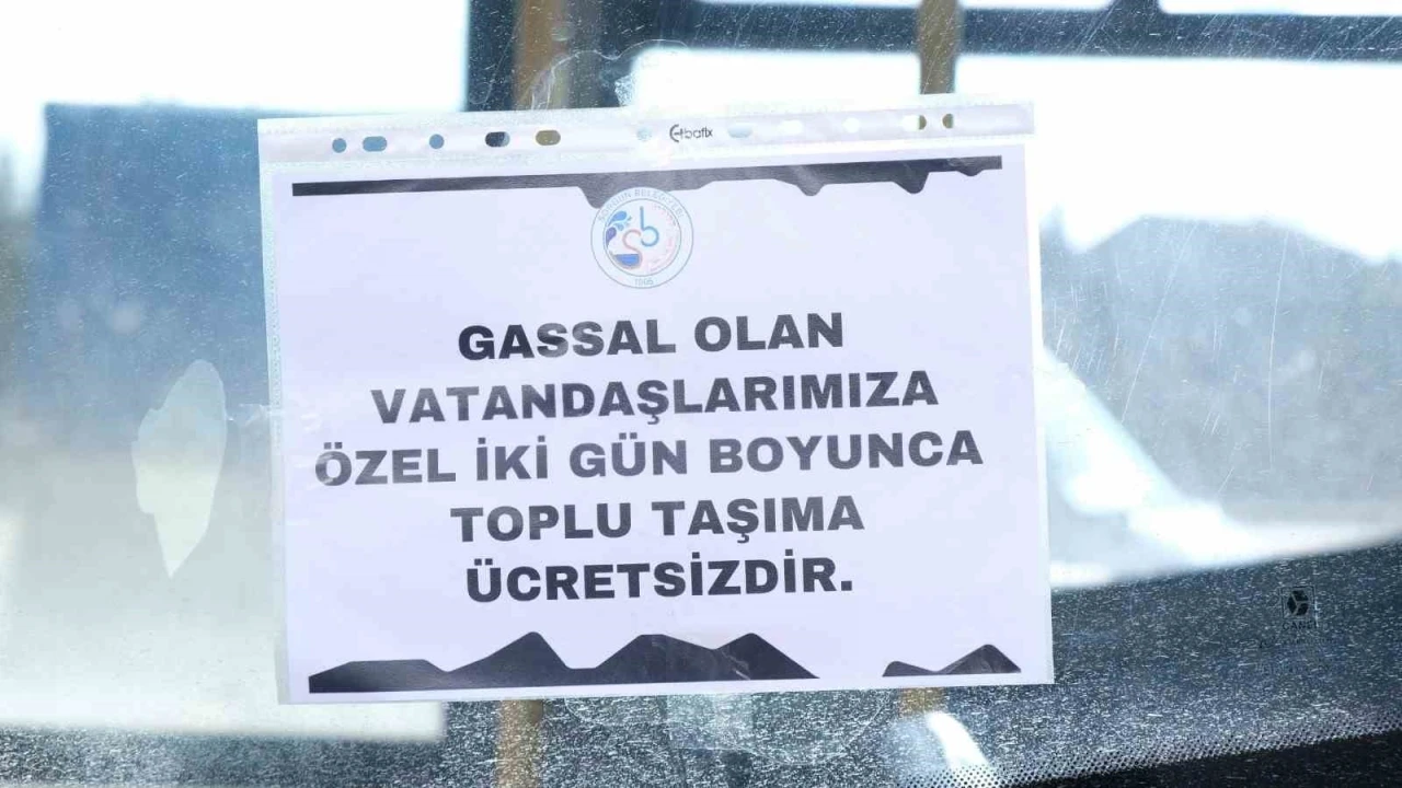 Sorgun Belediyesi, gassallar için toplu taşımayı ücretsiz yaptı
