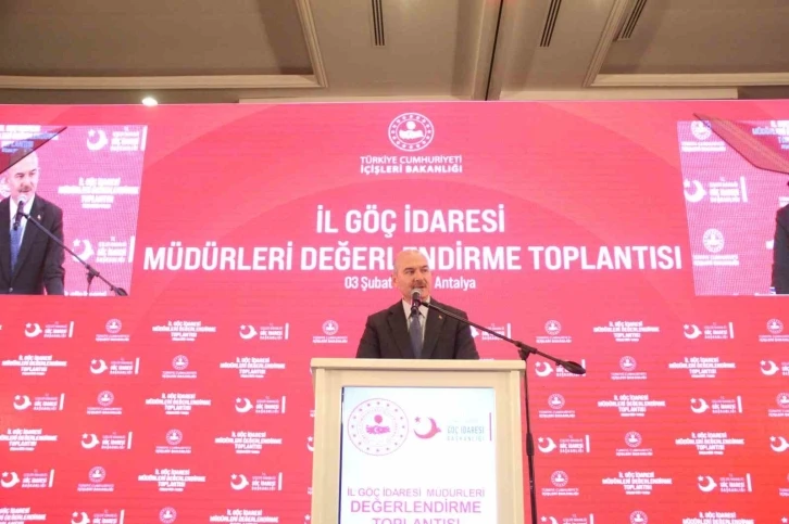 Soylu: "Türkiye’de 3 milyon 506 bin 784 Suriyeli var"
