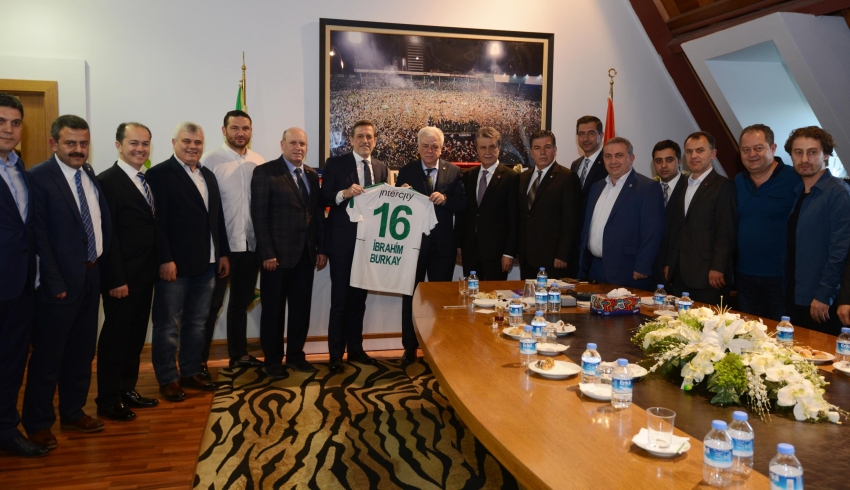 BTSO'dan Bursaspor'a ziyaret